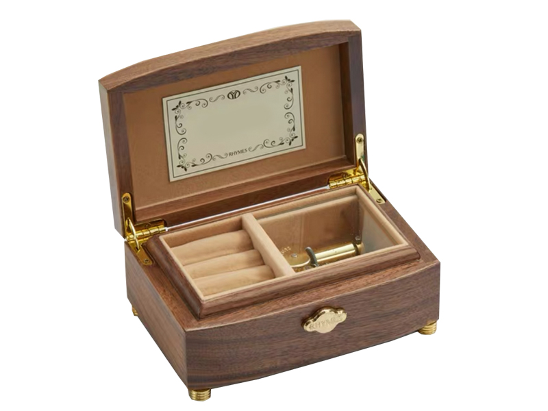 Deluxe 18 note wood music box