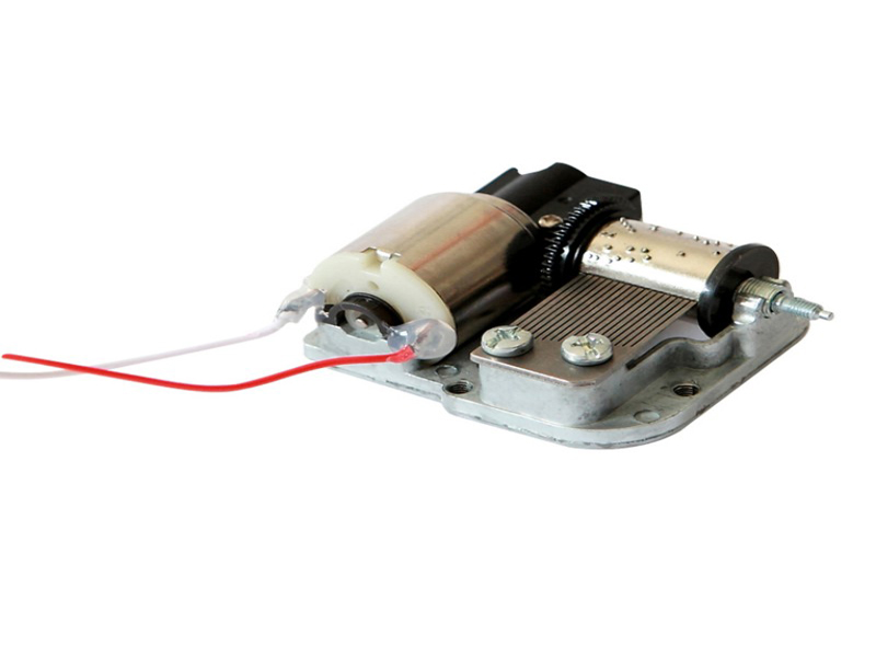 Rotating Shaft Electric Drive Music Box Movement