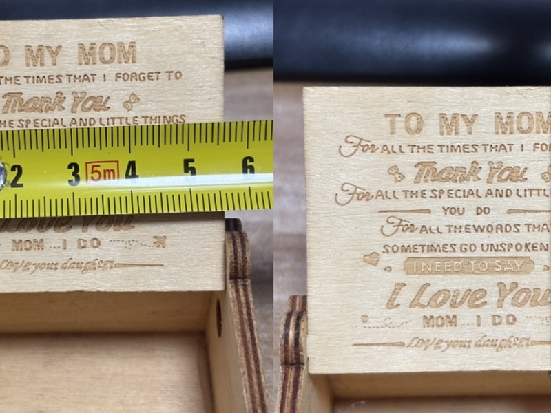 Custom Music Box-Engraved Wood Music Box